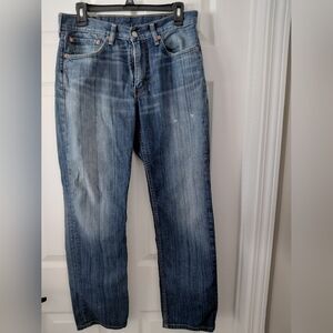 Levi's Men's Straight Fit Blue Jeans